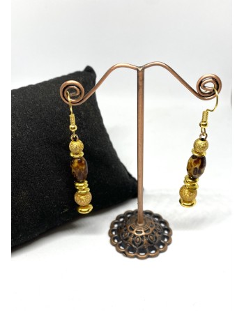 Boucles d'oreilles "D'or et...