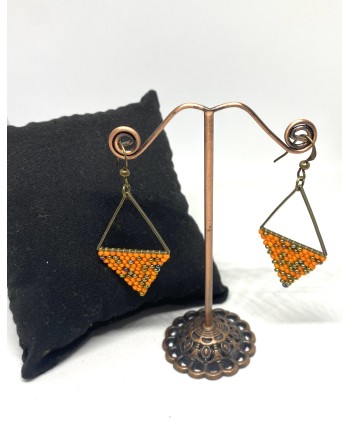 Boucles d'oreilles triangle...