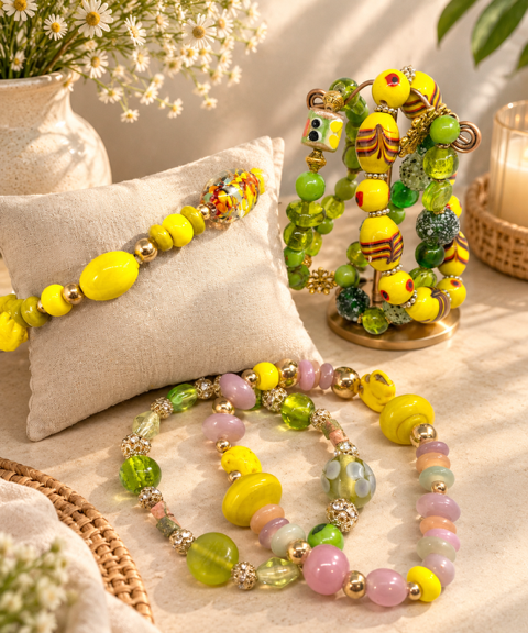 Bracelets fantaisie faits main Foebecrea